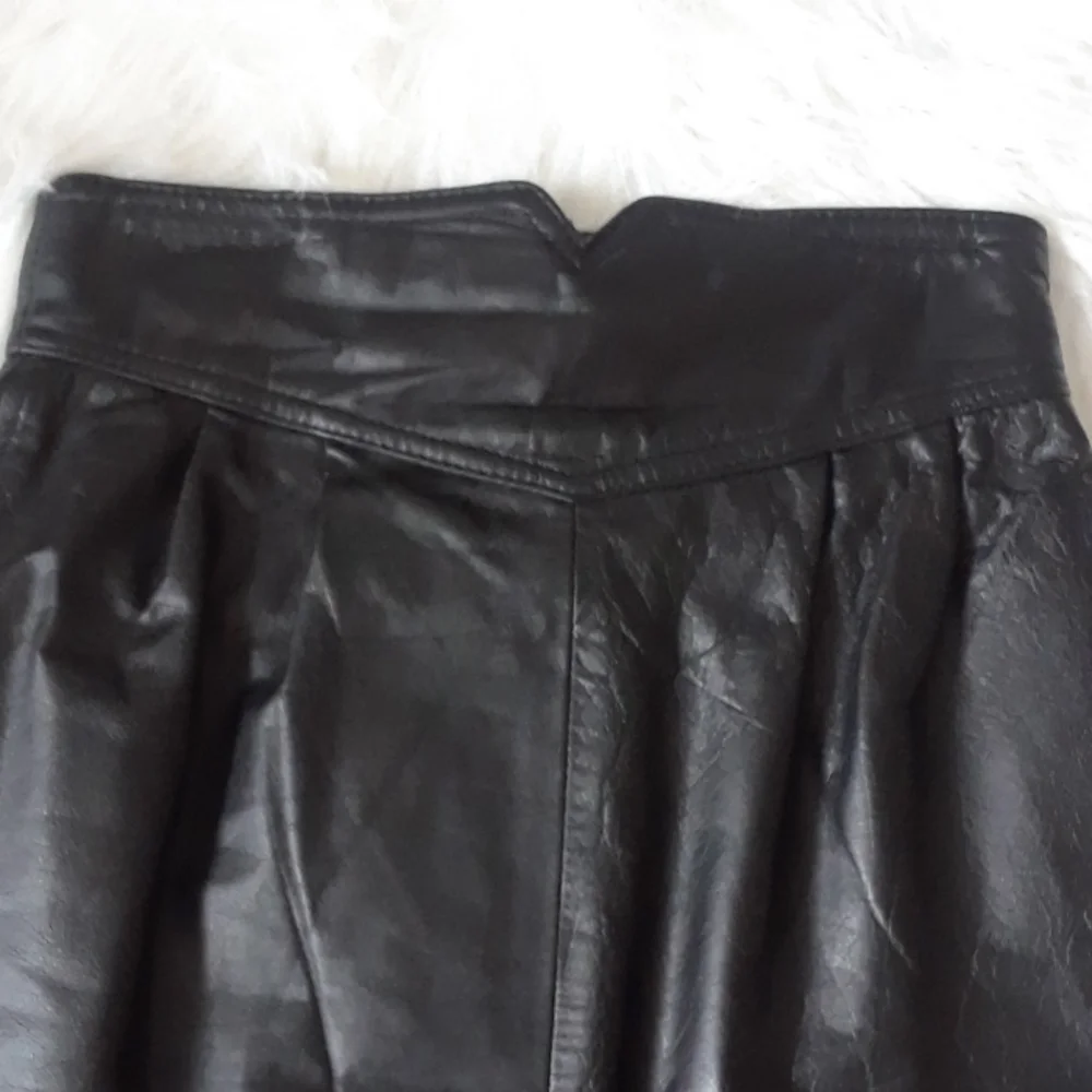 Berman's VINTAGE Leather Pencil Skirt